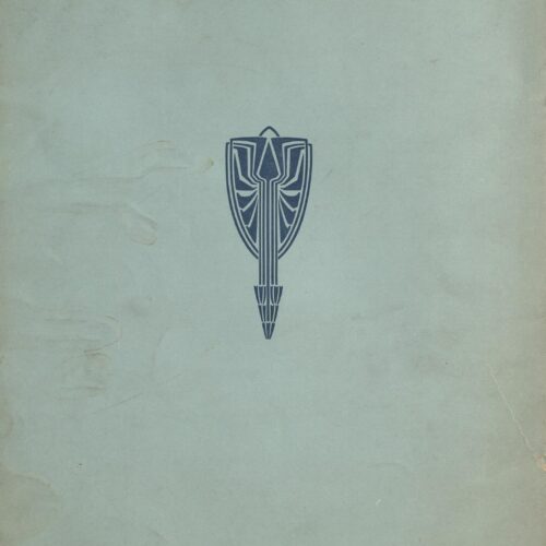 24 x 31 cm; 4 s.p. + 75 p. + 1 s.p., l. 1 half-title page in Greek and English, typographic ornament on recto and title page 